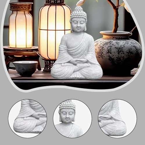 Buddha Statue Home Decor Meditation Figurine Sculpture