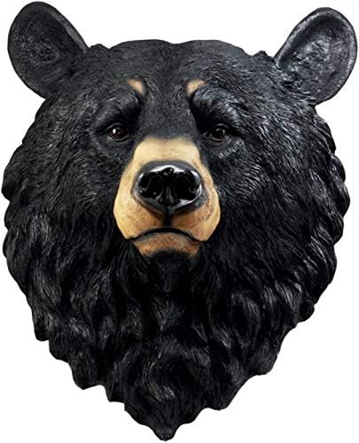 Ebros Gift Large Olympic Black Bear Wall Decor Plaque