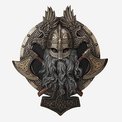 Veronese Design 10 58 Wall Plaque Sculpture Viking Berserker