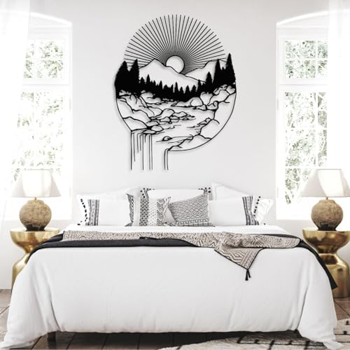 Yemwot Metal Wall Art 24x30 Inches