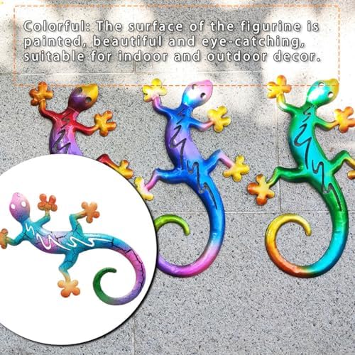 Cracked Blue Wall Art Sculpture Animal Shaped Decor Hanging Ornament