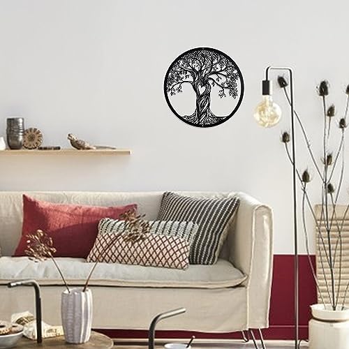 Metal Wall Decor Tree of Life Art Sculpture