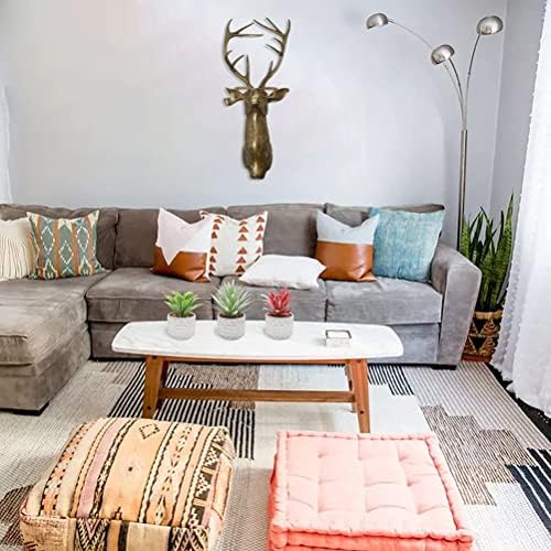 Deer Head Wall Art - Artificial Deer Head Sculpture Wall Decor