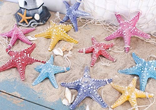 Creative Mediterranean Style Resin Starfish Wall Hanging Decoration