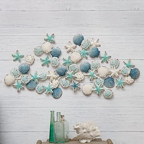 BLACK FOREST DECOR Shells Starfish Wall Art 39 Wide
