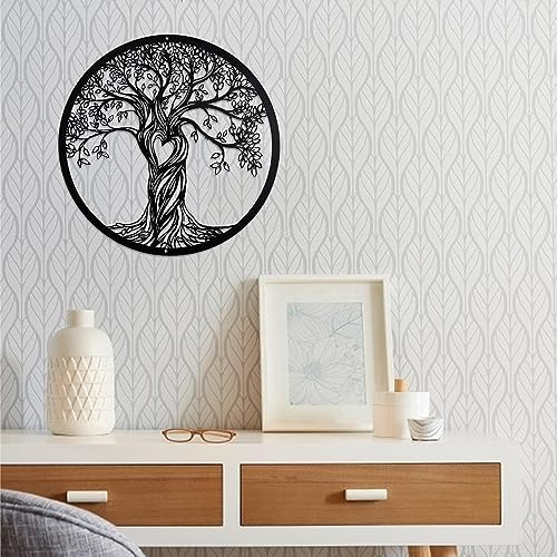 Metal Wall Decor Tree of Life Art Sculpture