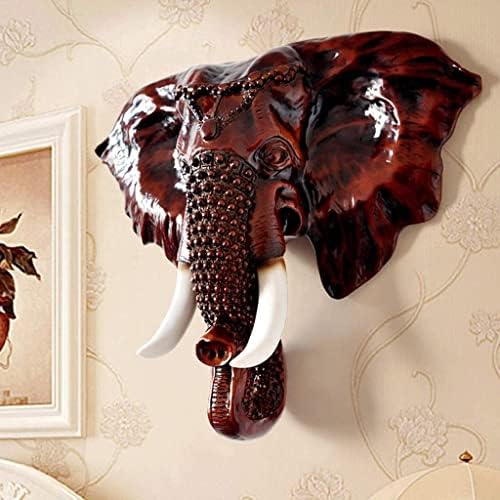 OSCCAR Wall Sculptures Luxury Elephant Head Decor