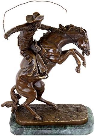 Kunst Ambiente The Bronco Buster Bronze Sculpture