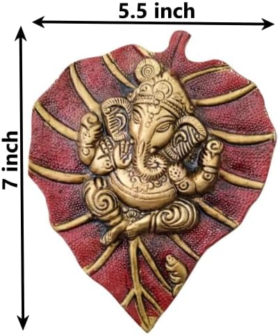 Charmy Crafts Metal Ganesha Wall Hanging Decor
