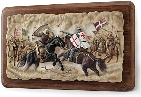 Veronese Design Battle of Hattin Wall Sculpture Plaque