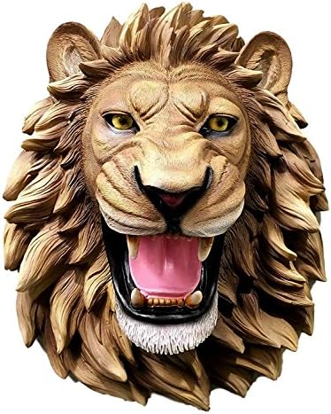 Ebros Gift Large Roaring Lion Wall Sculpture