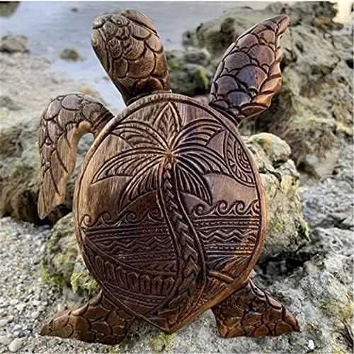 Siluyado Hawaiian Turtle Wall Sculpture - Ocean Resin Decor for Bathroom