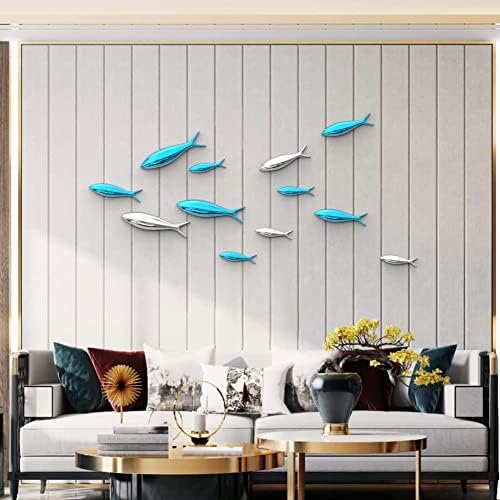 Wood Nymph Fish Wall Decor 12 Pack