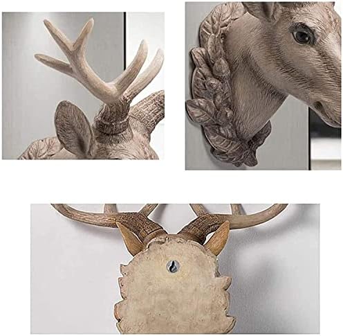 REMYS Deer Wall Sculpture Decor Living Room Art