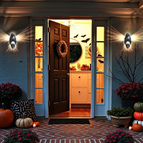 Crows Halloween Wall Decor with LED Light