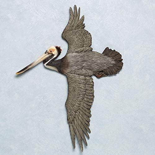 Touch of Class Soaring Pelican Wall Art Sculpture Gray