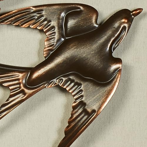Soaring Birds Metal Wall Art Topper