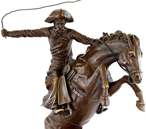 Kunst Ambiente The Bronco Buster Bronze Sculpture