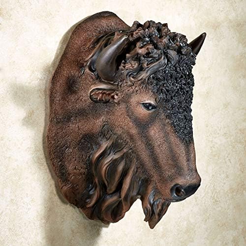 Touch of Class Buffalo Head Wall Art Brown 1