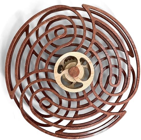 Mindsight Moving Kinetic Wall Art - Wind Up Motion