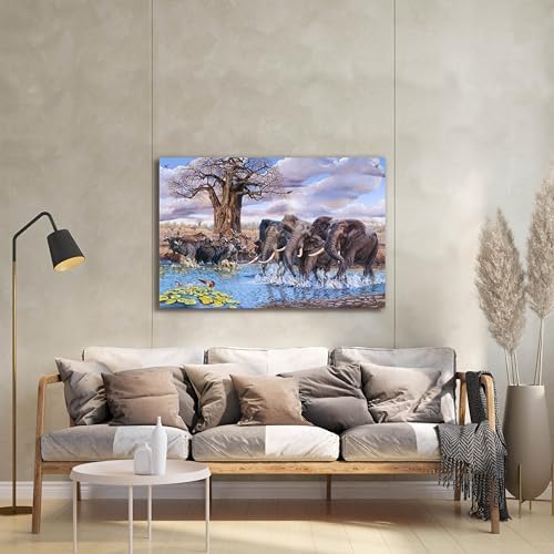 Epic Art Waterhole Acrylic Wall Art 36x24