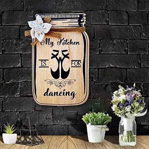 Wooden Jar Wall Hanging for Home Decor