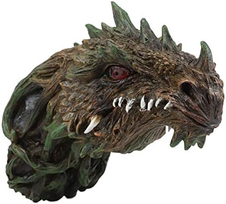 Fantasy Green Dryad Tree Wall Decor with LED Eyes