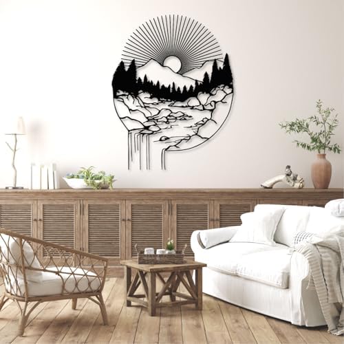 Yemwot Metal Wall Art 24x30 Inches