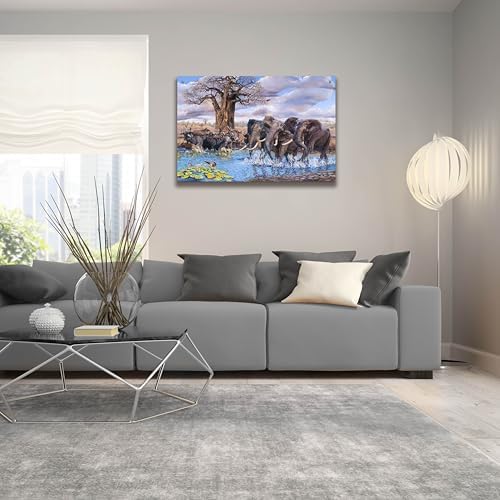 Epic Art Waterhole Acrylic Wall Art 36x24