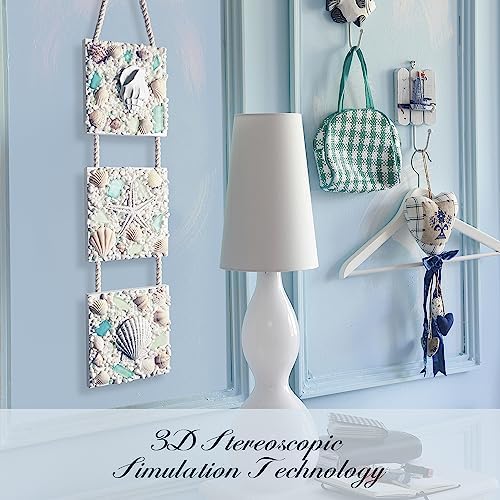 Flangairy 3D Seashell Starfish Conch Wall Decor