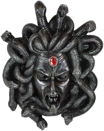 Ebros Greek Mythology Medusa Wall Decor Statue 16 Inch Tall