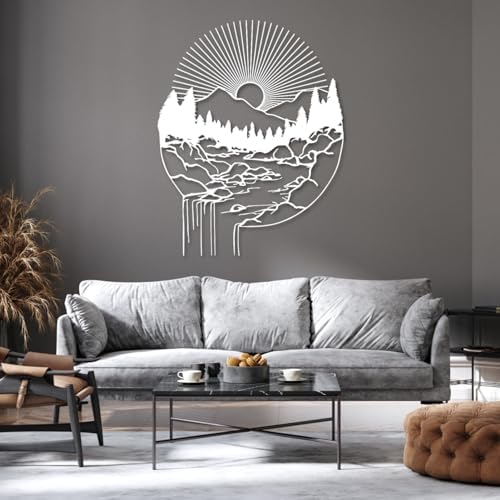 Yemwot Metal Wall Art 24x30 Inches