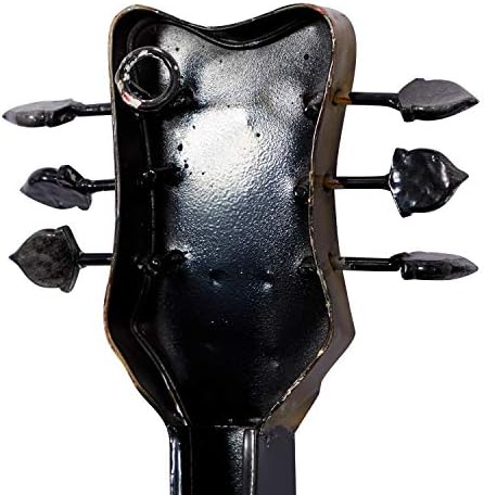 Deco 79 Wall Sculpture Set of 2 Metal Guitar Decor