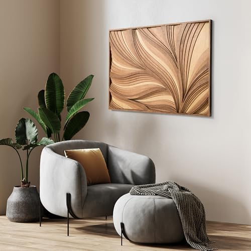NEODECO Parametric Wood Verso Wall Sculpture - Small