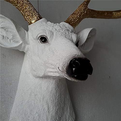 YJ Home Larger Faux Deer Head Wall Decor