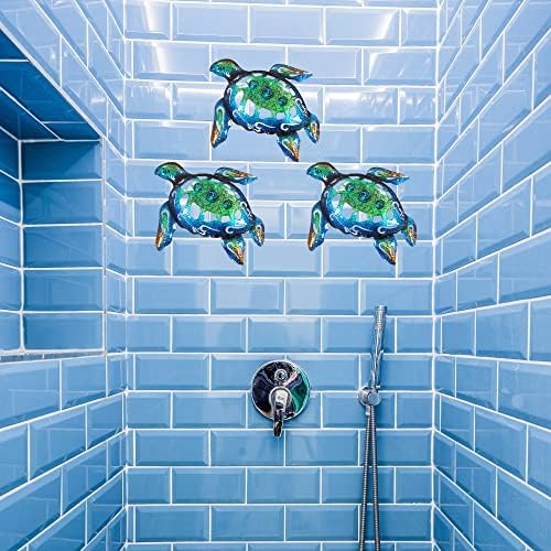 BVLFOOK Sea Turtle Wall Decor Set of 3 10 Inch