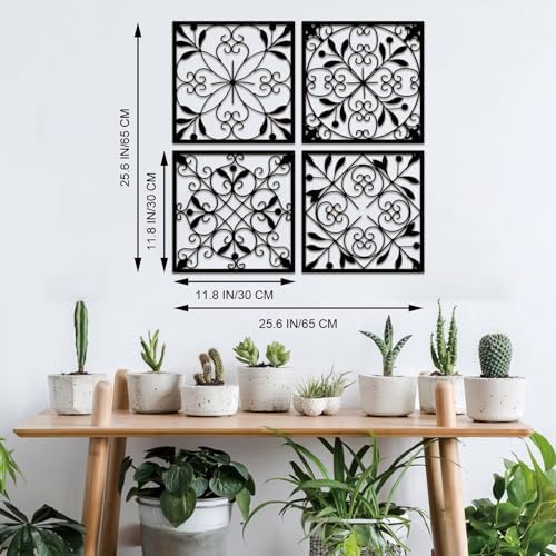 Resama 4 Piece Rustic Wall Decor Set