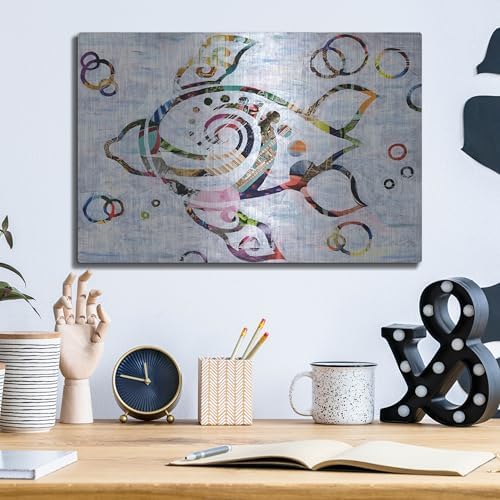 Sea Turtle Metal Wall Art 16 x 12 Inches