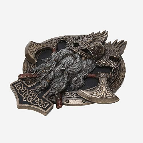 Veronese Design 10 58 Wall Plaque Sculpture Viking Berserker