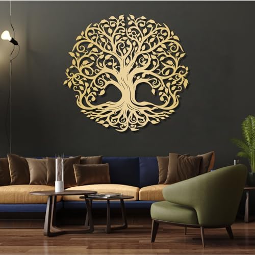 Yemwot Tree of Life Metal Wall Art 24x22