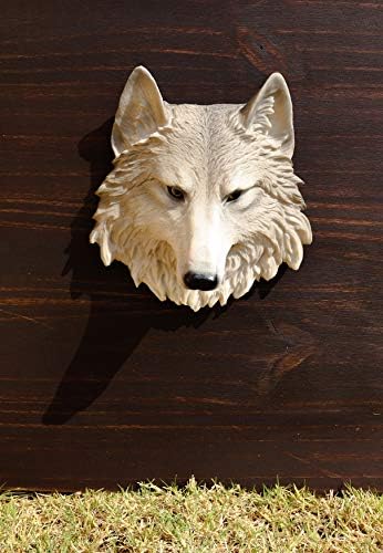 Ebros Grey Wind Direwolf Wall Sculpture