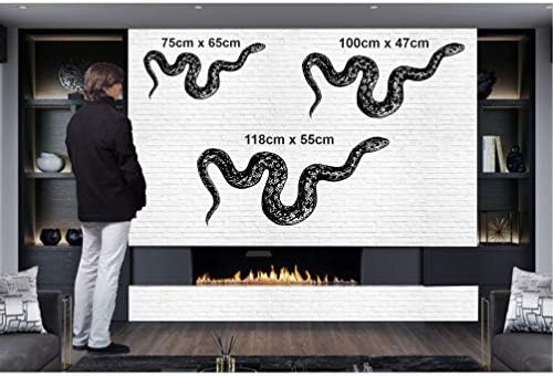 DEKADRON Metal Snake Wall Art Decor