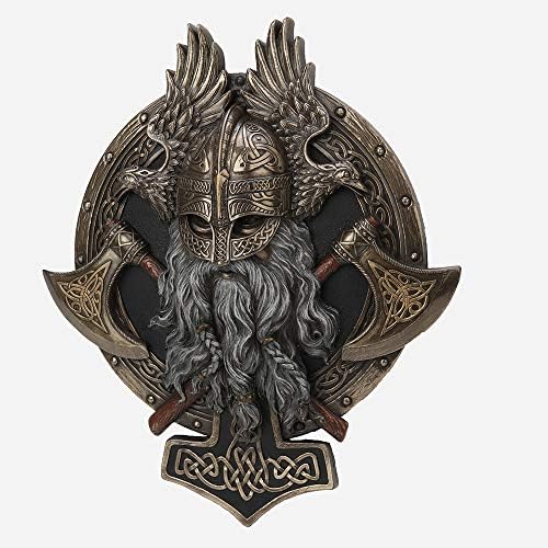 Veronese Design 10 58 Wall Plaque Sculpture Viking Berserker