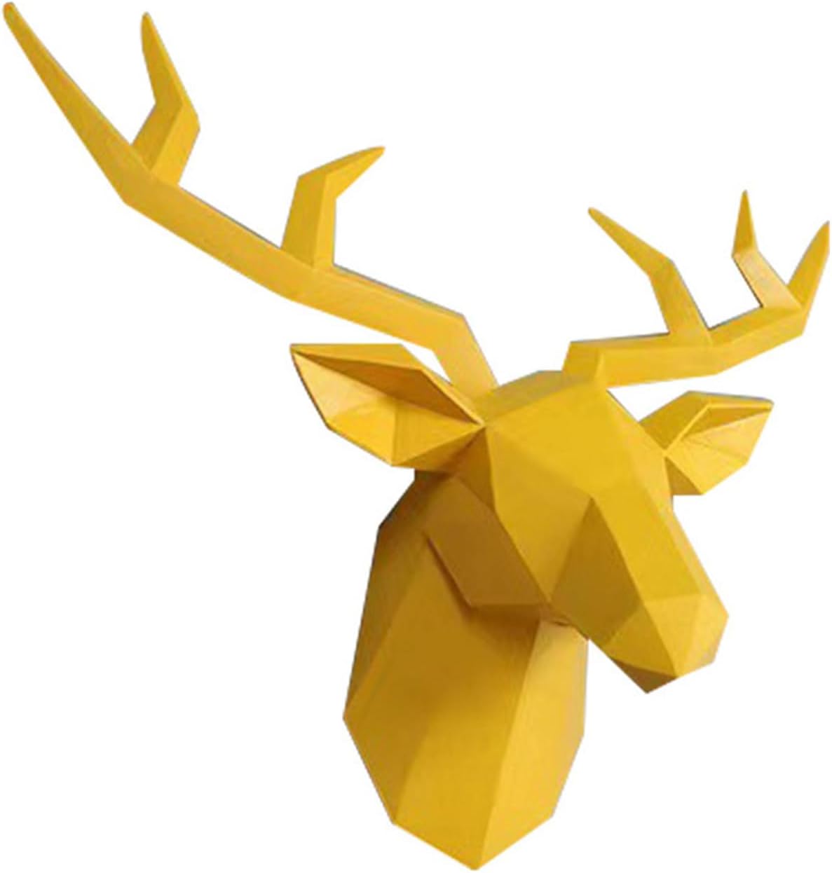 Resin Deer Wall Decor Deer Head Statue for Living Room