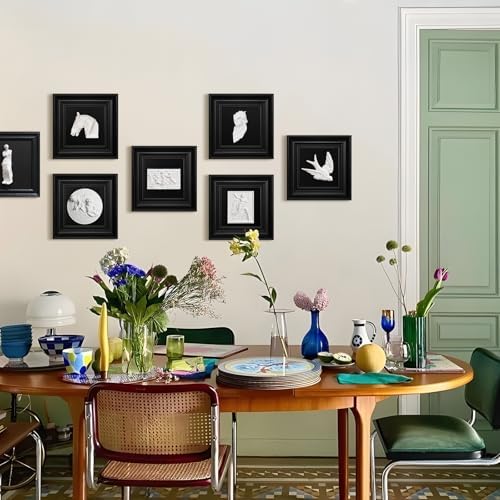 Folkor Life Wall Sculpture with Cherubs Art Decor