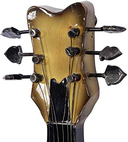 Deco 79 Wall Sculpture Set of 2 Metal Guitar Decor
