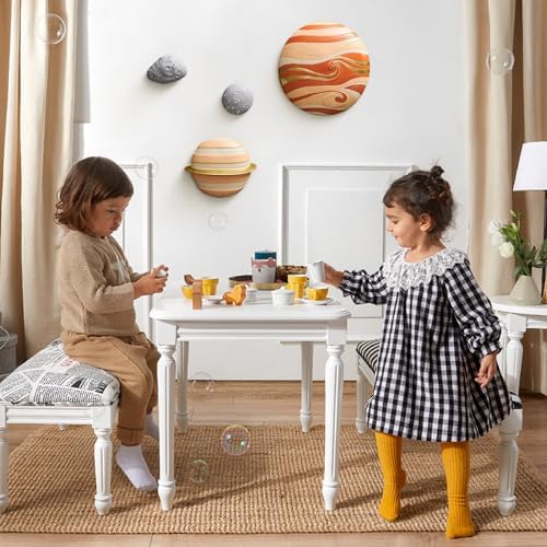 4Pcs Outer Space Planet Wall Decor for Kids Room
