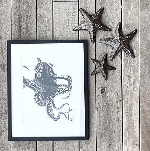 Starfish Wall Art Set of 3 Recycled Nautical Decor