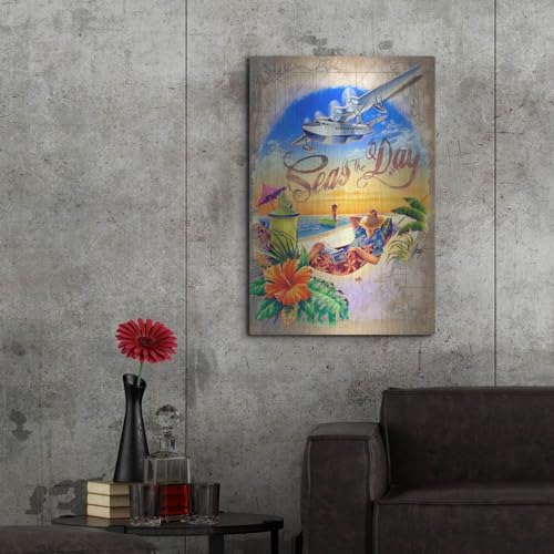 Sea Cow Ballet Metal Wall Art 24x36