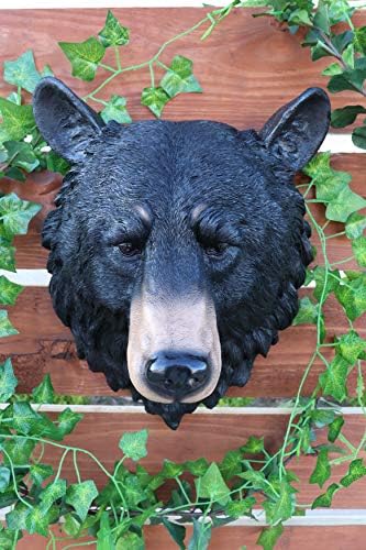 Ebros Gift Large Olympic Black Bear Wall Decor Plaque